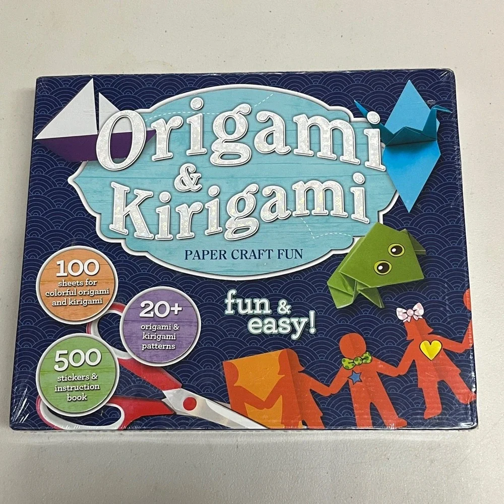 The Complete Book of Origami: Step-by Step Instructions & Sealed Kirigami‎ Kit